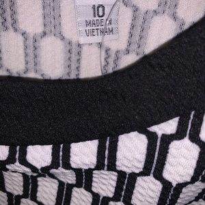 Black and White dress